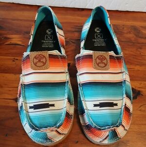 Hooey By Twisted X WHYCLO1 Slip On Shoes Women's Size 5.5 Medium